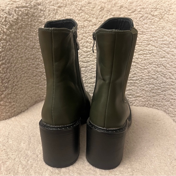 Olive Green Matisse Booties - Picture 4 of 7